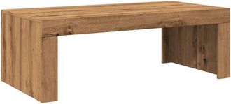 vidaXL Coffee Table Artisan Oak 102x50x35 cm Engineered Wood vidaXL