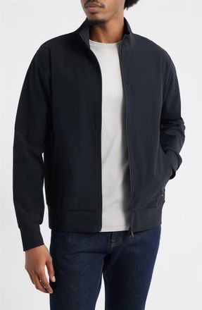 Save The Duck Water Resistant Track Jacket in Black at Nordstrom, Size Xx-Large