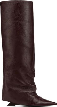 Naked Wolfe Stivali Stated a punta - Rosso