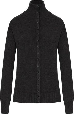 Christophe Lemaire Buttoned Top In Fine Merino Wool