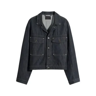 Christophe Lemaire Denim Jackets, male, Blue, Size: L Outerwear Lemaire