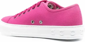 Ferragamo Devin Parker Sneaker - Pink
