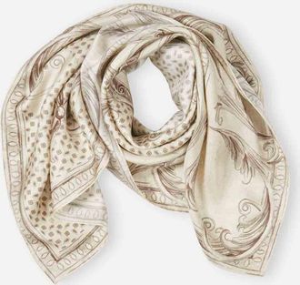 Max Mara Printed Silk Scarf