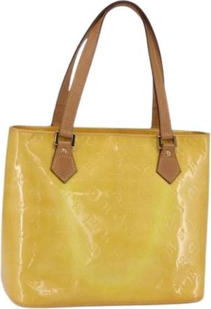 Louis Vuitton Pre-owned Vintage Tote Bag - Dames - Vintage Shopper - Geel - ONE Size - Leer - Vintage