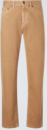 Ermenegildo Zegna Pantalones rectos Roccia de algod&oacute;n