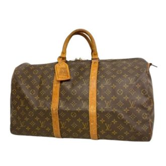 Louis Vuitton Pre-owned Keepall Bandouli&egrave;re 50 Boston Bag - unisex - Louis Vuitton Vintage - Vintage Weekend Bags - Brown - ONE SIZE - Pre-owned