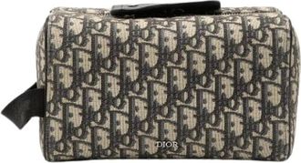 Dior Pre-owned Clutches, female, Multicolor, Size: ONE SIZE Pre-owned Vintage Canvas Clutch