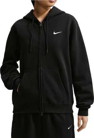 Nike (WMNS) Nike Studio Fleece Medium Weight Hoodie Total Black Sail IR8304-001