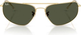 Ray-Ban Sunglasses Rb3780 001/31 Gold Arista/Green Unisex