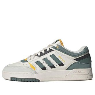 adidas Drop Step Low White Tech Emerald GW9735