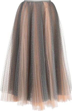 Dice Kayek high-waisted tulle skirt - women - Polyamide - 42 - Blue