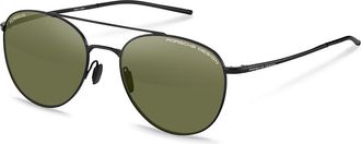 Porsche Design P8947 Polarized A Mens Sunglasses Black Size 56