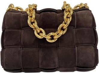 Bottega Veneta Tassen, Dames, Bruin, ONE Size, Chain Padded Cassette