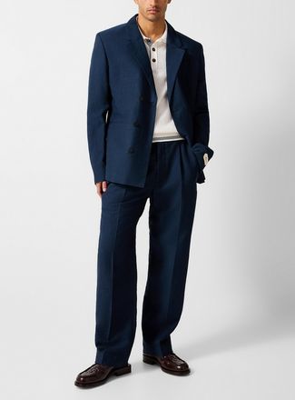 Jacquemus Mens Croisi&egrave;re linen-blend pant