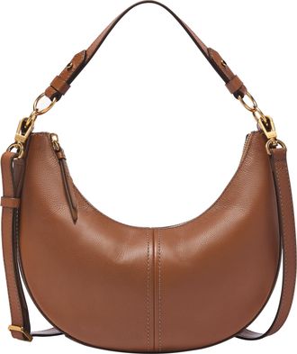 Fossil Womens Shae Leather Small Hobo