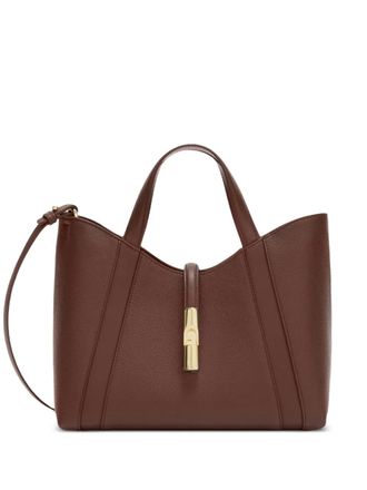 Furla small Goccia tote bag - women - Calf Leather - OS - Brown