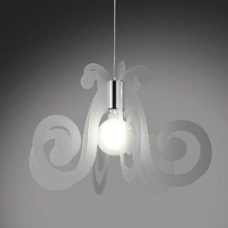 Linea Zero Linea Zero - L&aacute;mpara De Suspensi&oacute;n En Plexigl&aacute;s Mizar Satin Di&aacute;metro 64x H41 Cm