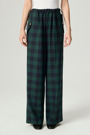 Nocturne Drawstring Wide-Leg Pants in Multi-Colored at Nordstrom, Size X-Small Eu
