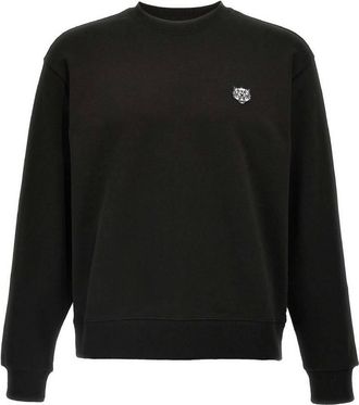 Kenzo Happy Tiger Embroidered Cotton Sweatshirt, Size XX-Large