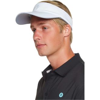 Coolibar Golf Visor - UPF 50+ Sun Protection - Ultimate in White at Nordstrom, Size Medium