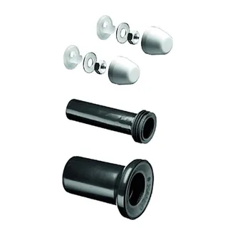 Schell Schell - Juego De Entrada Y Salida Wc, Tubo De Desag&uuml;e D 90 Mm, Tubo De Conexi&oacute;n 180 Mm