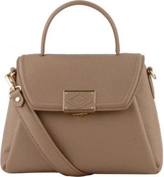 Pourchet Petit Port&eacute; Main - Dames - Handtassen - Beige - ONE Size - Leer - Tassen