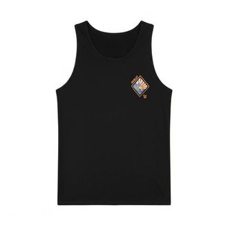 Hurley Tank Printing Press Disques Tank Top f&uuml;r Herren | schwarz