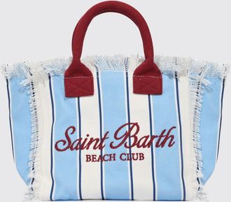 MC2 Saint Barth Borsa Colette in canvas di cotone con logo