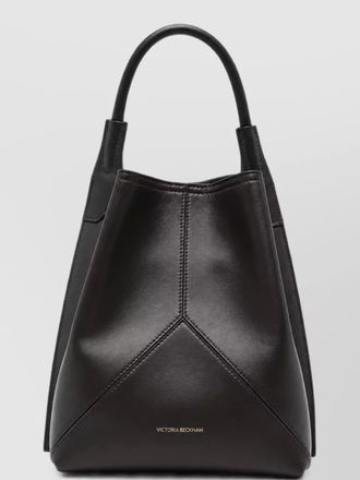 Victoria Beckham victoria bucket leather tote bag