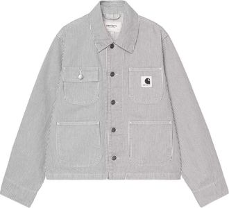 Carhartt Work in Progress (WMNS) Carhartt WIP Mercer Chore Mercer Stripe Coat Graphite I036511-3OK-06