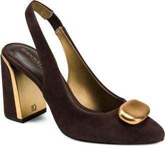 DKNY Rebecca Pointed Toe Slingback Pump in Canyon at Nordstrom, Size 9.5