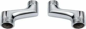 OEM Raccordo Angolare Per Doccia Con Braccio Girevole Regolabile In Ottone Cromato, Riduttore Eccentrico Da 1/2 A 3/4