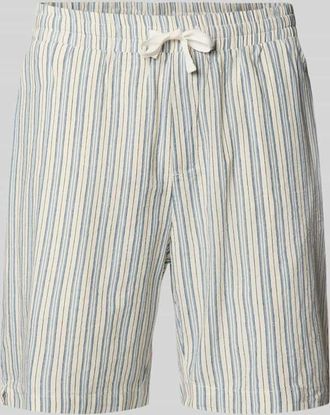 Woodbird Shorts mit elastischem Bund Modell Bommy in Hellblau, Gr&ouml;&szlig;e XL