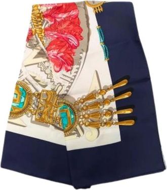 Herm&egrave;s Pre-owned Foulard en soie Mexique - - Pre-owned - Donna - Multicolore - ONE SIZE