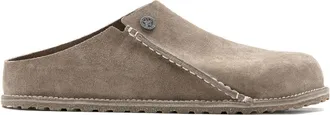 Birkenstock Mens Zermatt Premium Suede Clogs Khaki 42 EU Regular/Wide