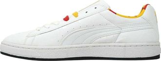 Puma Volwassenen Basket II Bode Logo Trainers (Wit/Geel/Rood)