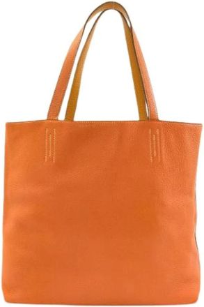 Herm&egrave;s Bolso Tote Pre-owned - Pre-owned - Mujer - Naranja - ONE SIZE