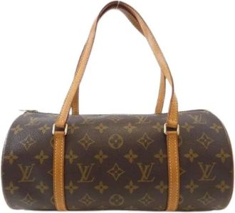 Louis Vuitton Pre-owned Handbags, female, Brown, Size: ONE SIZE Pre-owned Canvas Handbag