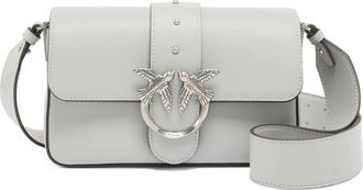 Pinko Borsa a spalla Love mini - Grigio