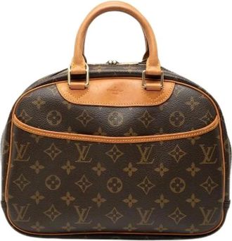 Louis Vuitton Pre-owned Handbags, female, Brown, Size: ONE SIZE Pre-owned Trouville Handbag