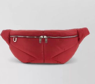 Rick Owens moncler belt bag quilted strap detail