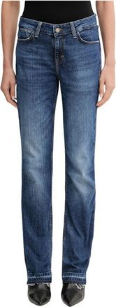Guess Nicky Jeans - Dames - Regular Fit Jeans - Blauw - W25 L32 - Katoen - Jeans
