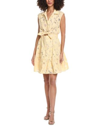 Sandro Woven Mini Dress