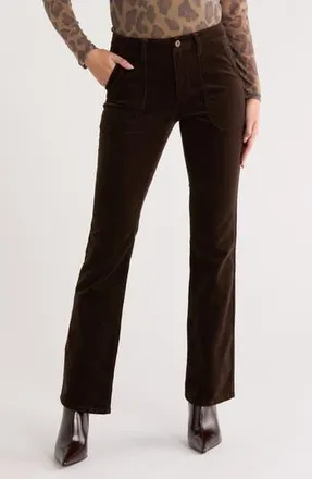 Sanctuary Braxton Corduroy Bootcut Pants in Chip at Nordstrom Rack, Size 27
