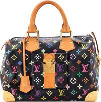 Louis Vuitton Speedy Handbag Monogram Multicolor 30 satchel - Zwart