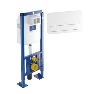 Villeroy & Boch Villeroy Et Boch Estructura De Soporte Para Inodoro Viconnect Con Placa Blanca