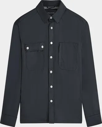 Bugatchi Men & apos;s Nylon Shirt Jacket