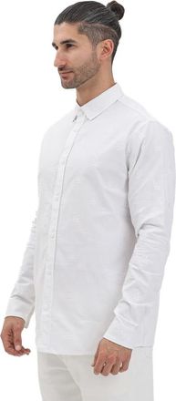 New Era Hombre, Camisas, Blanco, Talla: L