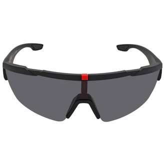Prada Polarized Grey Shield Mens Sunglasses PS 03XS DG05Z1 44