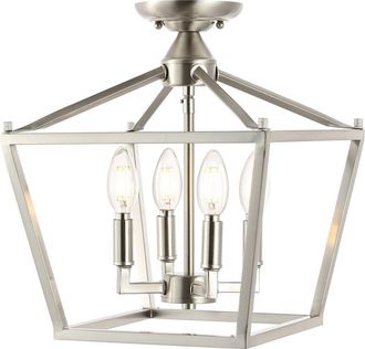 Jonathan Y Designs Jonathan Y Plains Semi Flush Mount